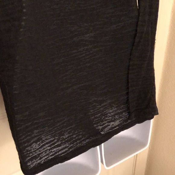 Adorable Sheer Black Animal Print Hoodie - Picture 9 of 9